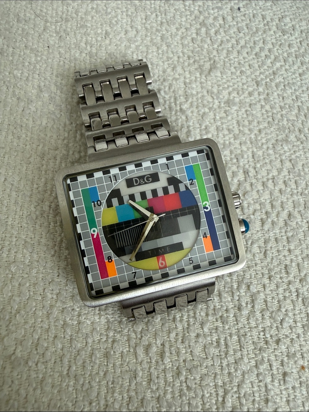 Dolce & Gabbana Stainless Steel Medicine Man Watch